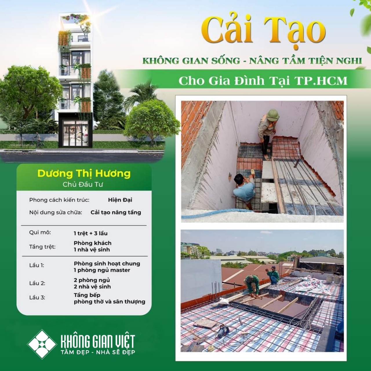 CÔNG TY SỬA NHÀ NÂNG TẦNG GIÁ RẺ UY TÍN CHUYÊN NGHIỆP