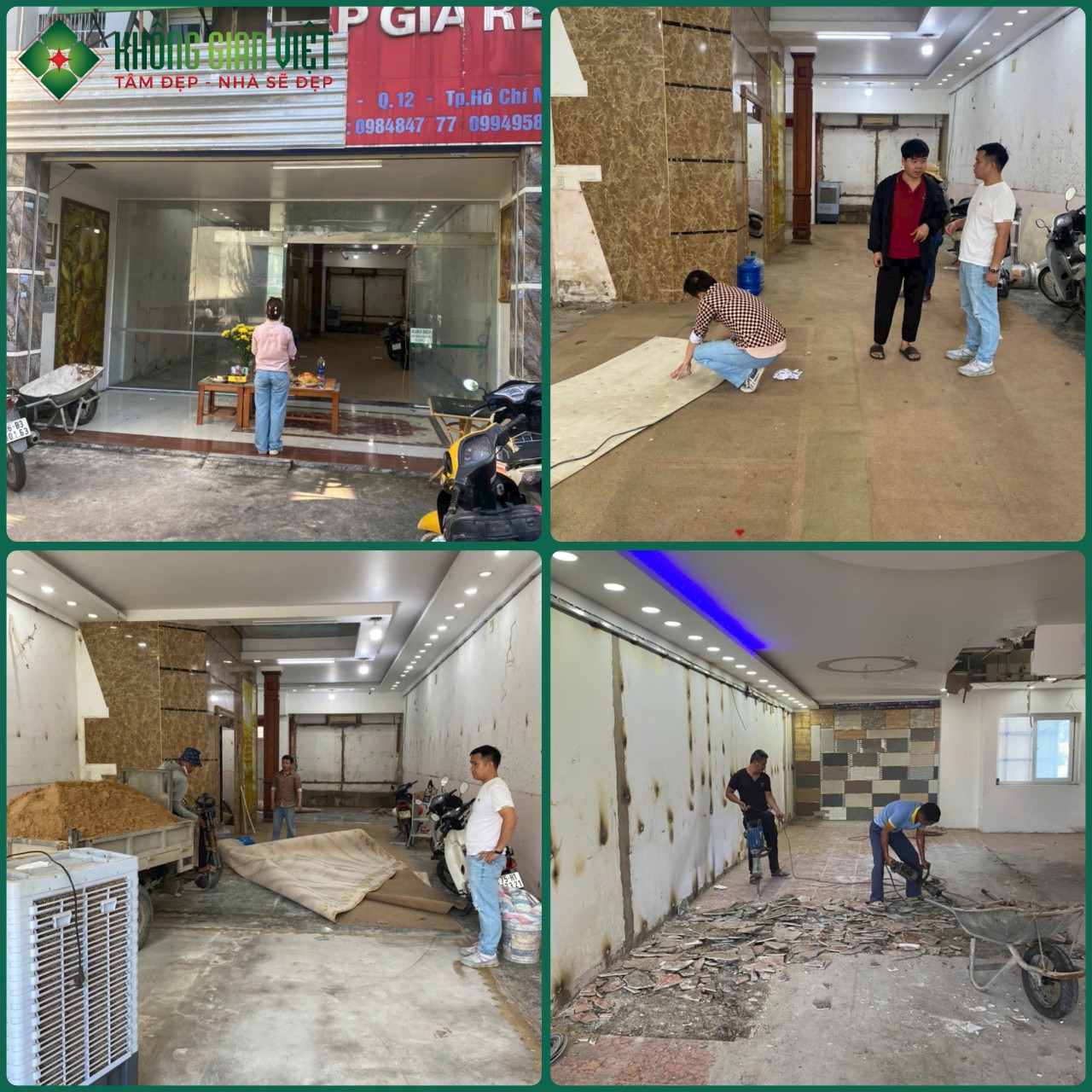 [ DỰ ÁN  HOÀN THÀNH ] CẢI TẠO NHÀ 3 TẦNG ANH QUẾ QUẬN 12