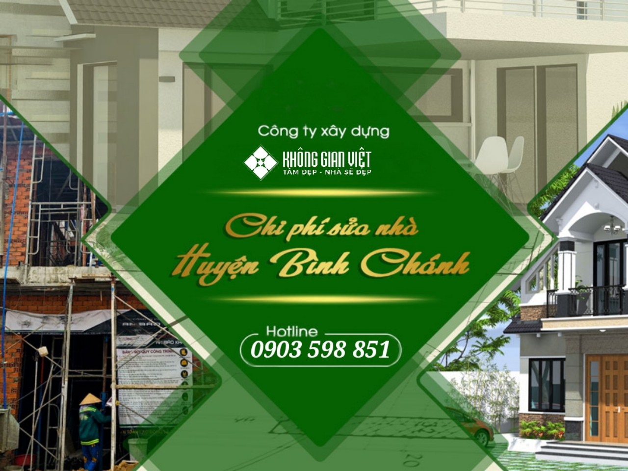 Dịch Vụ Sửa Nhà Huyện Bình Chánh Theo Yêu Cầu Báo Gía Trước Khi Làm