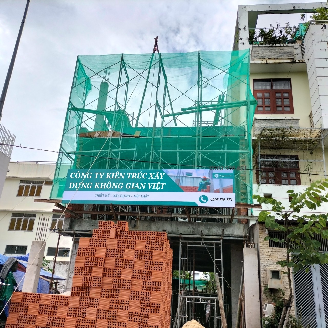 [ DỰ ÁN ĐANG TRIỂN KHAI ] KHỞI CÔNG XÂY DỰNG NHÀ PHỐ 1 TRỆT 2 LẦU