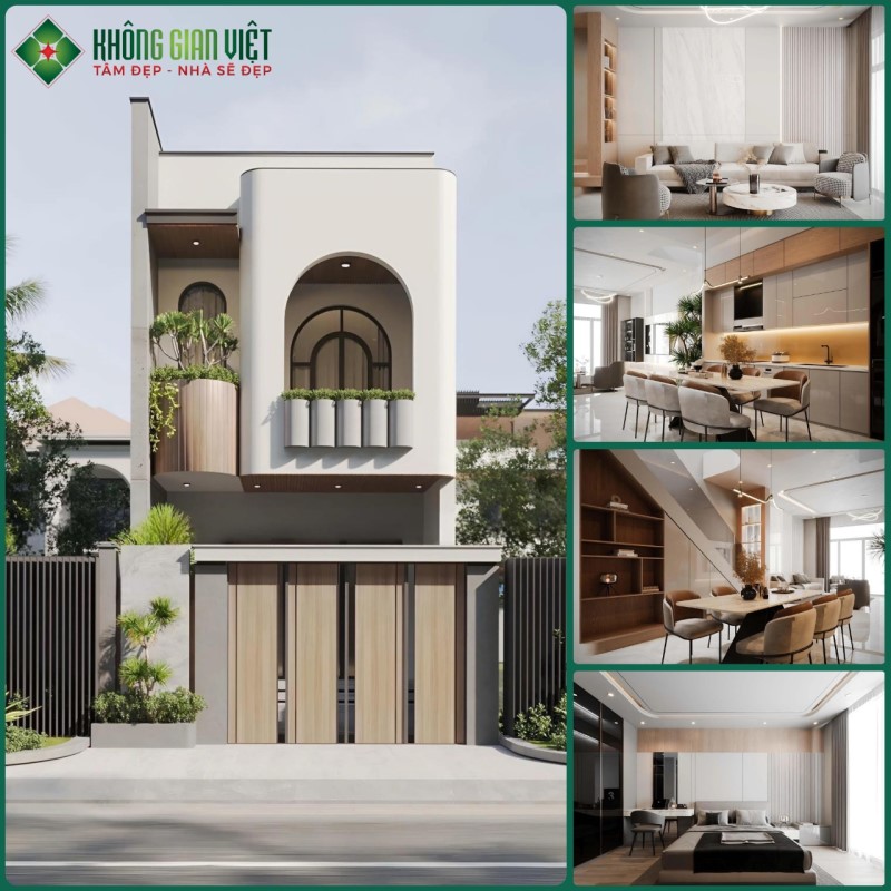 Dự toán chi phí xây nhà 1 trệt 1 lầu 100m2 mới nhất